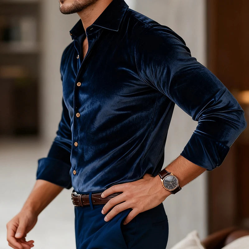 Rafferty Velvet Shirt