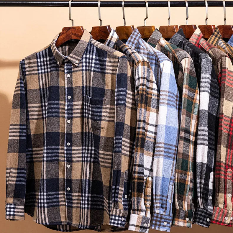 Camden Brushed Flannel Shirt