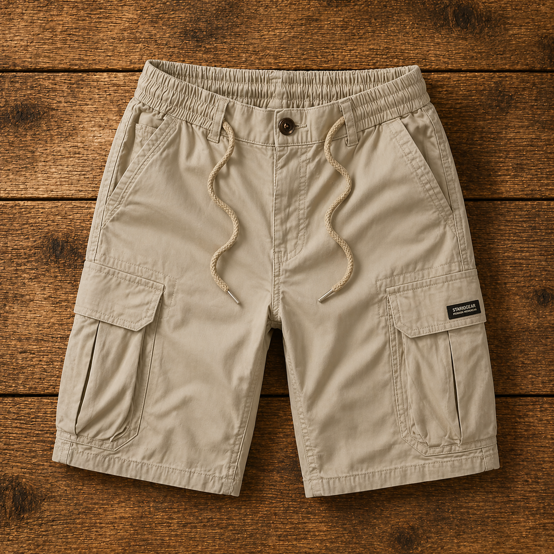 Reeve Slim Fit Cargo Shorts