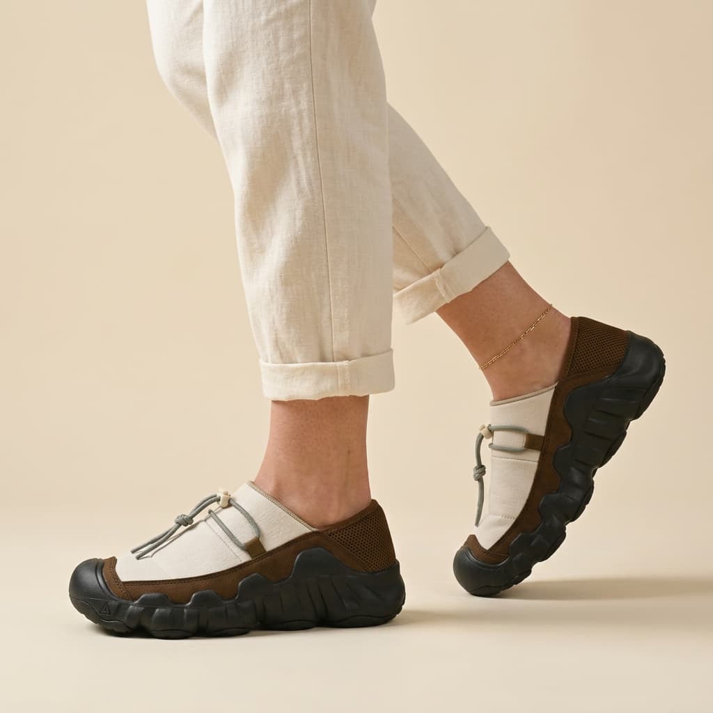 Rye Cushioned Canvas Trainer