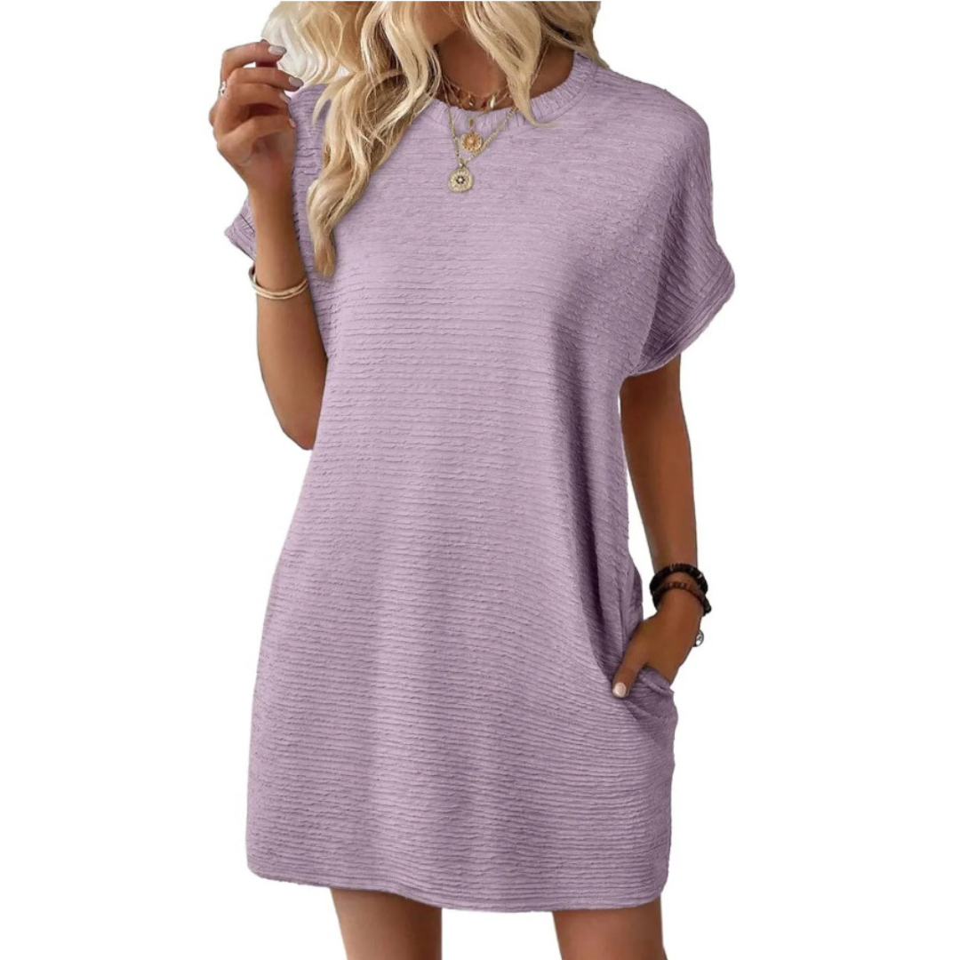 Linden Round Neck Summer Dress