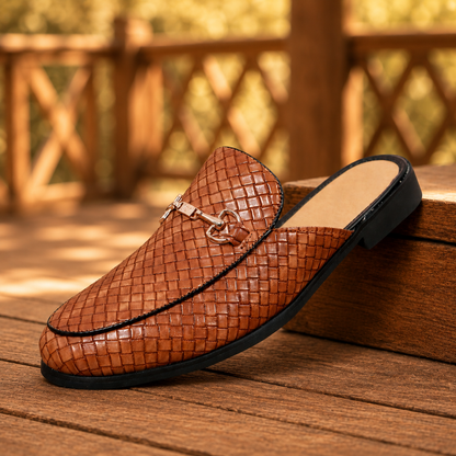 Beckett Leather Backless Mules