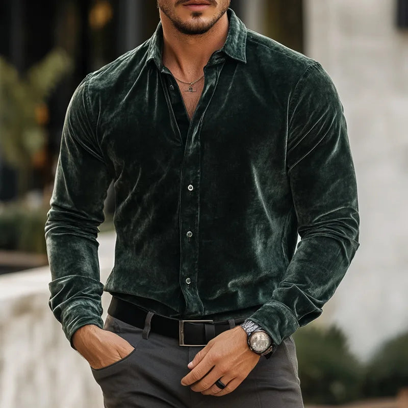 Rafferty Velvet Shirt