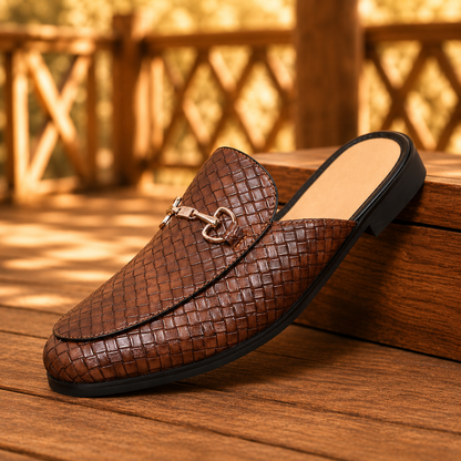 Beckett Leather Backless Mules