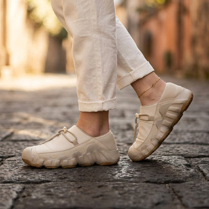 Rye Cushioned Canvas Trainer