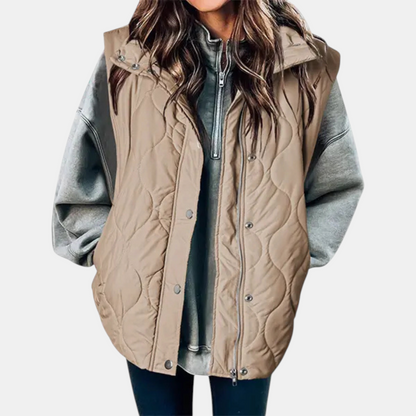 Harlow Quilted Puffer Gilet
