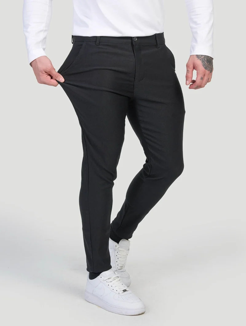 Noa | Black Stretch Pants