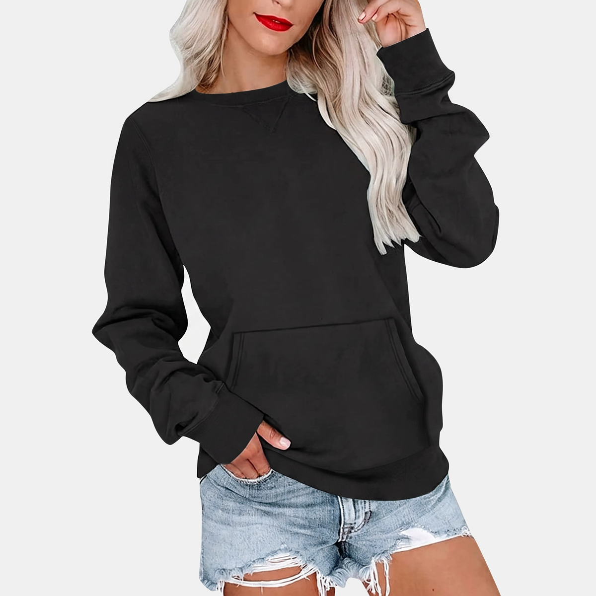 Denby Oversized Fleece Sweatshirt