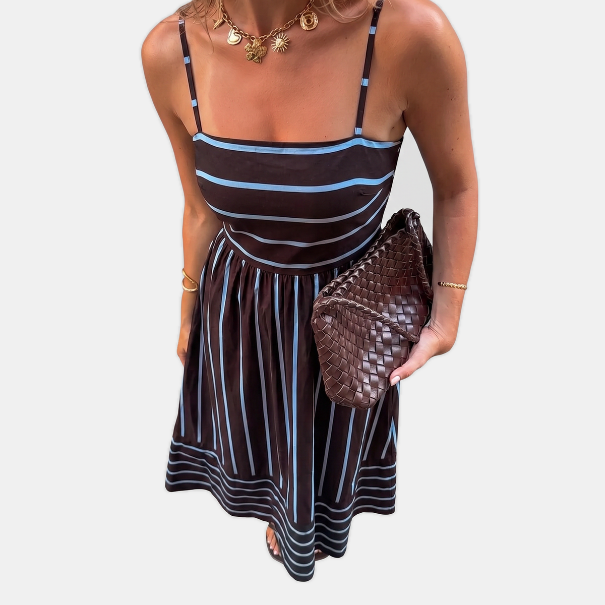 Edith Square Neck Maxi Dress