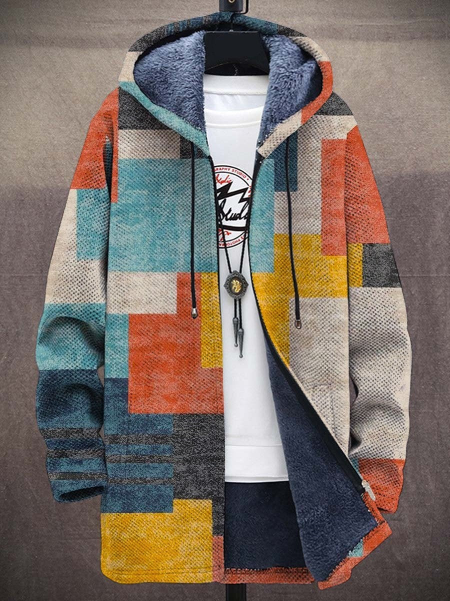Kelmscott | Patchwork Hooded Cardigan