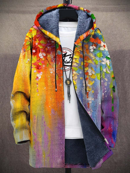Kelmscott | Patchwork Hooded Cardigan