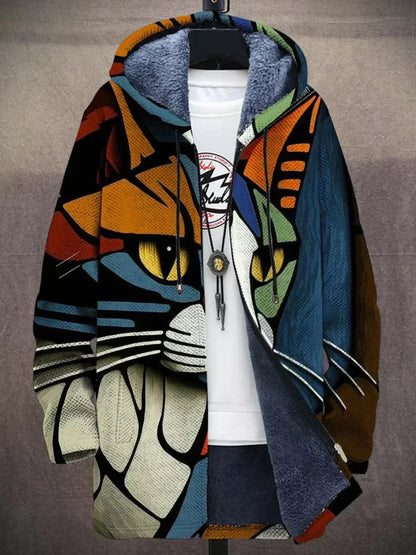 Kelmscott | Patchwork Hooded Cardigan