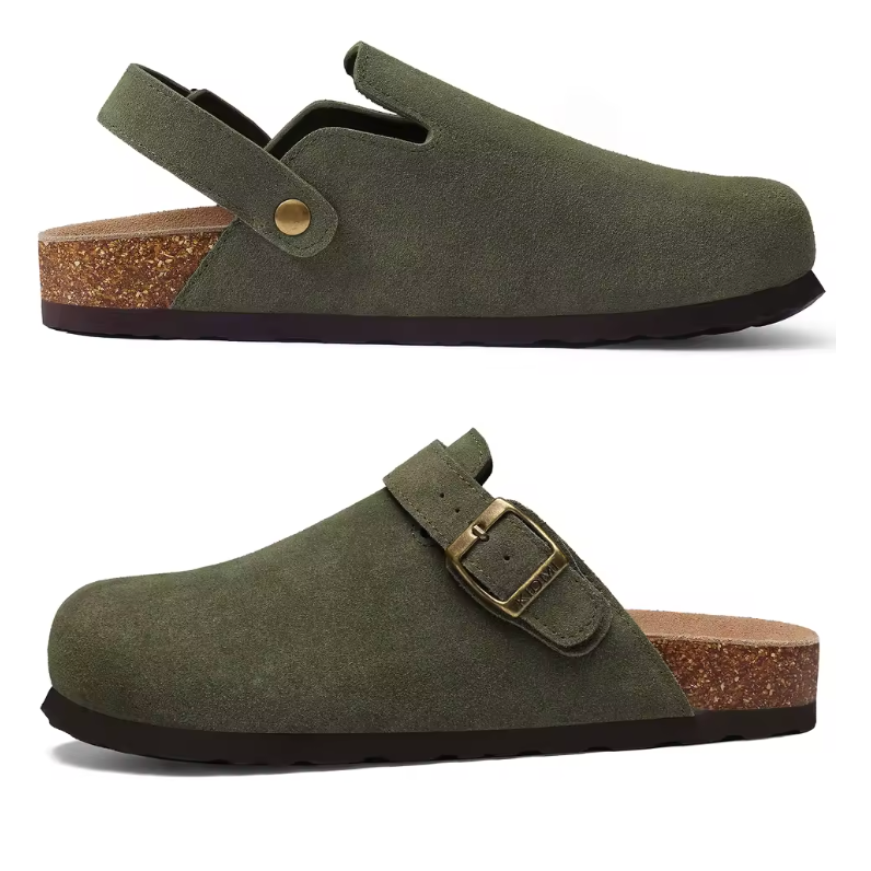 Terra | Suede Mule Clogs