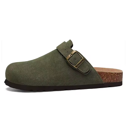 Terra | Suede Mule Clogs