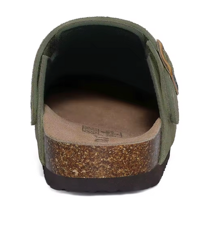 Terra | Suede Mule Clogs