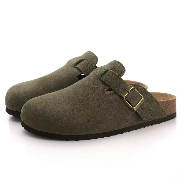 Terra | Suede Mule Clogs