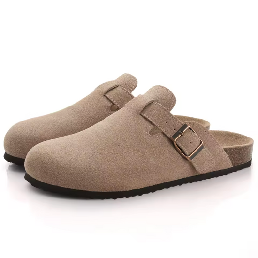 Terra | Suede Mule Clogs