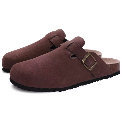 Terra | Suede Mule Clogs