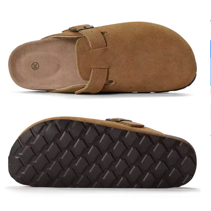 Terra | Suede Mule Clogs