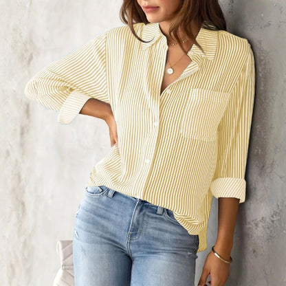 Tessa Striped Relaxed Shirt