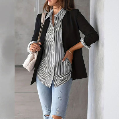Tessa Striped Relaxed Shirt