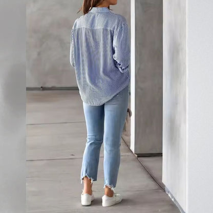 Tessa Striped Relaxed Shirt