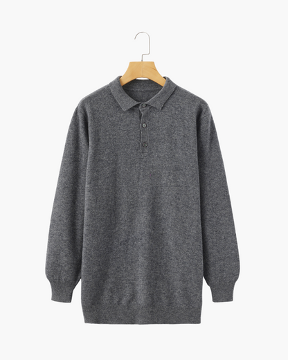 Halden Cashmere Knit Polo