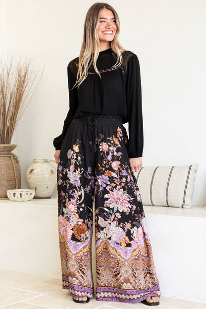 Charli | High Waisted Wide Leg Pants