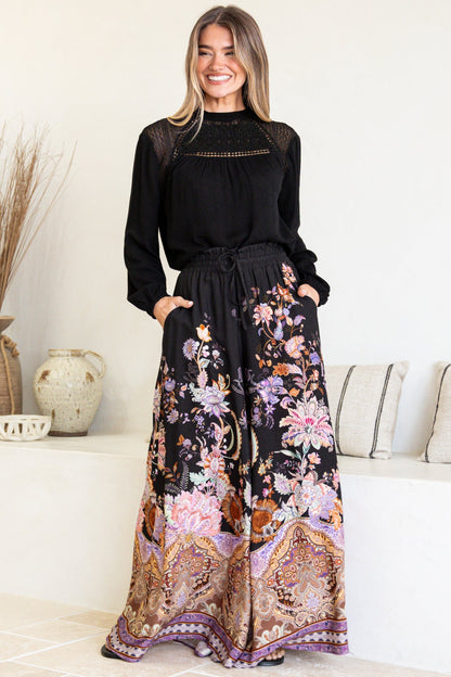 Charli | High Waisted Wide Leg Pants