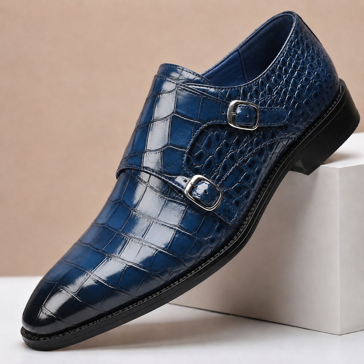 Ashton Monk Strap Shoes