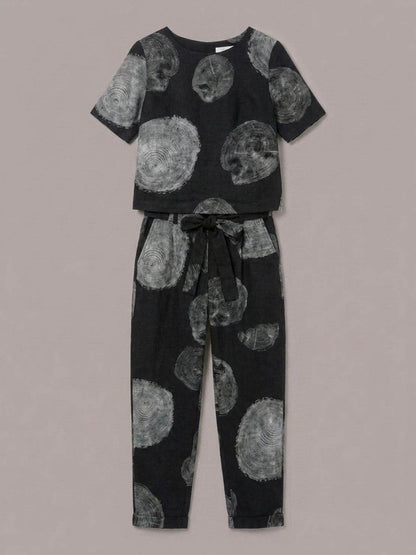 Elisa | 100% Cotton Linen Monochrome Co-ord