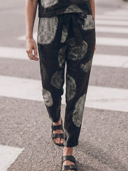 Elisa | 100% Cotton Linen Monochrome Co-ord