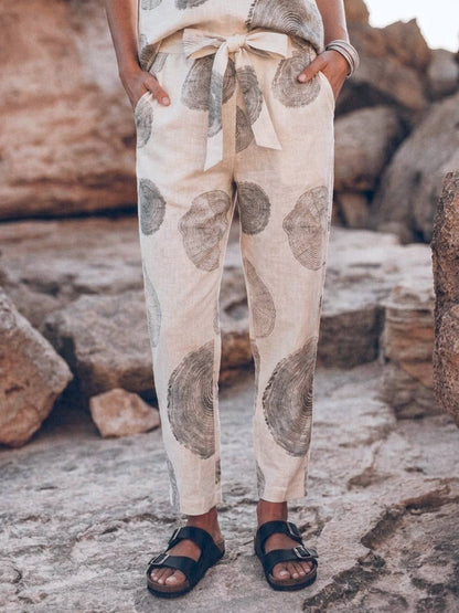 Elisa | 100% Cotton Linen Monochrome Co-ord