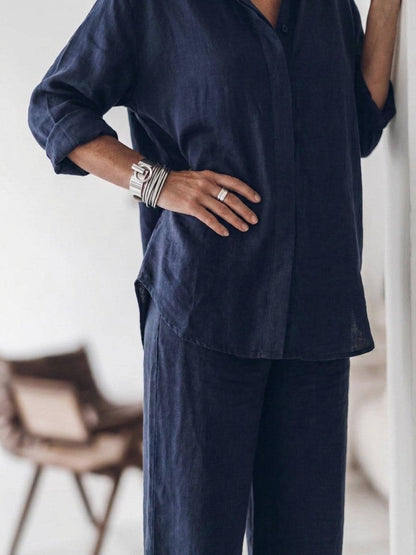 Sophia | Pure Cotton Relaxed Set