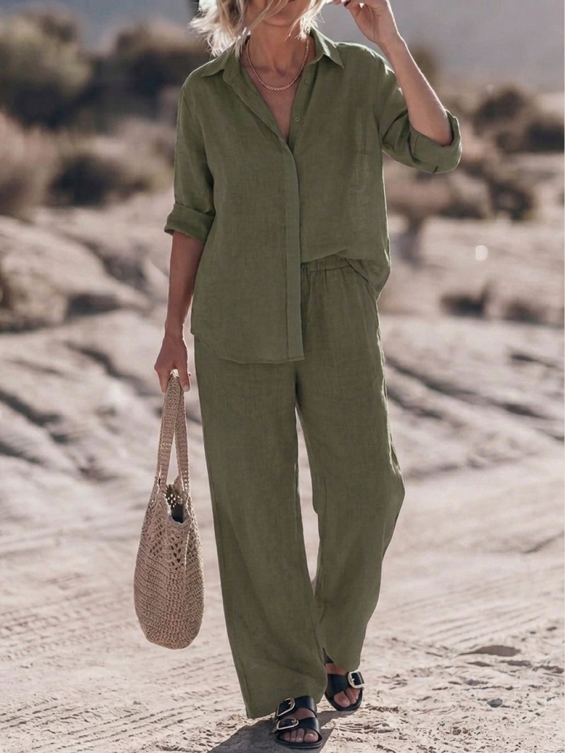 Sophia | Pure Cotton Relaxed Set