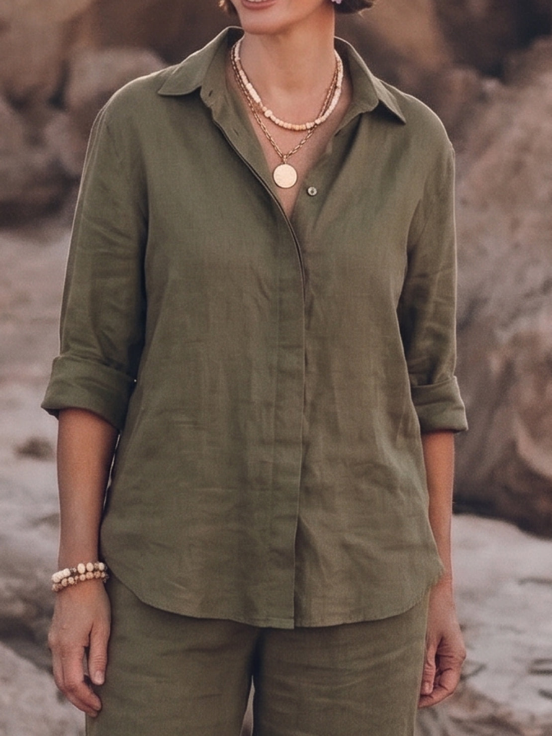 Sophia | Pure Cotton Relaxed Set