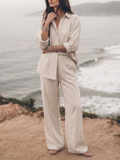 Sophia | Pure Cotton Relaxed Set