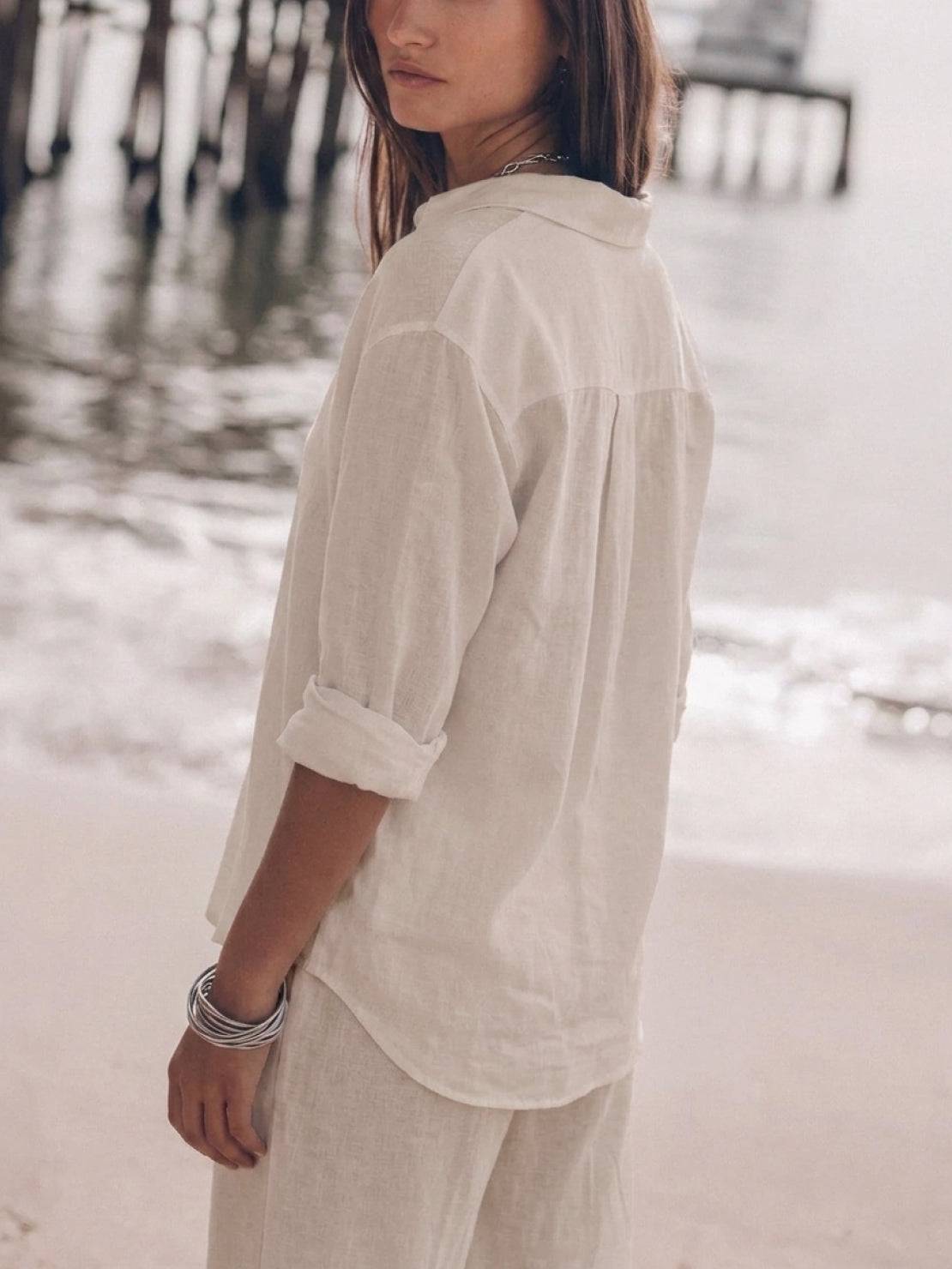 Sophia | Pure Cotton Relaxed Set