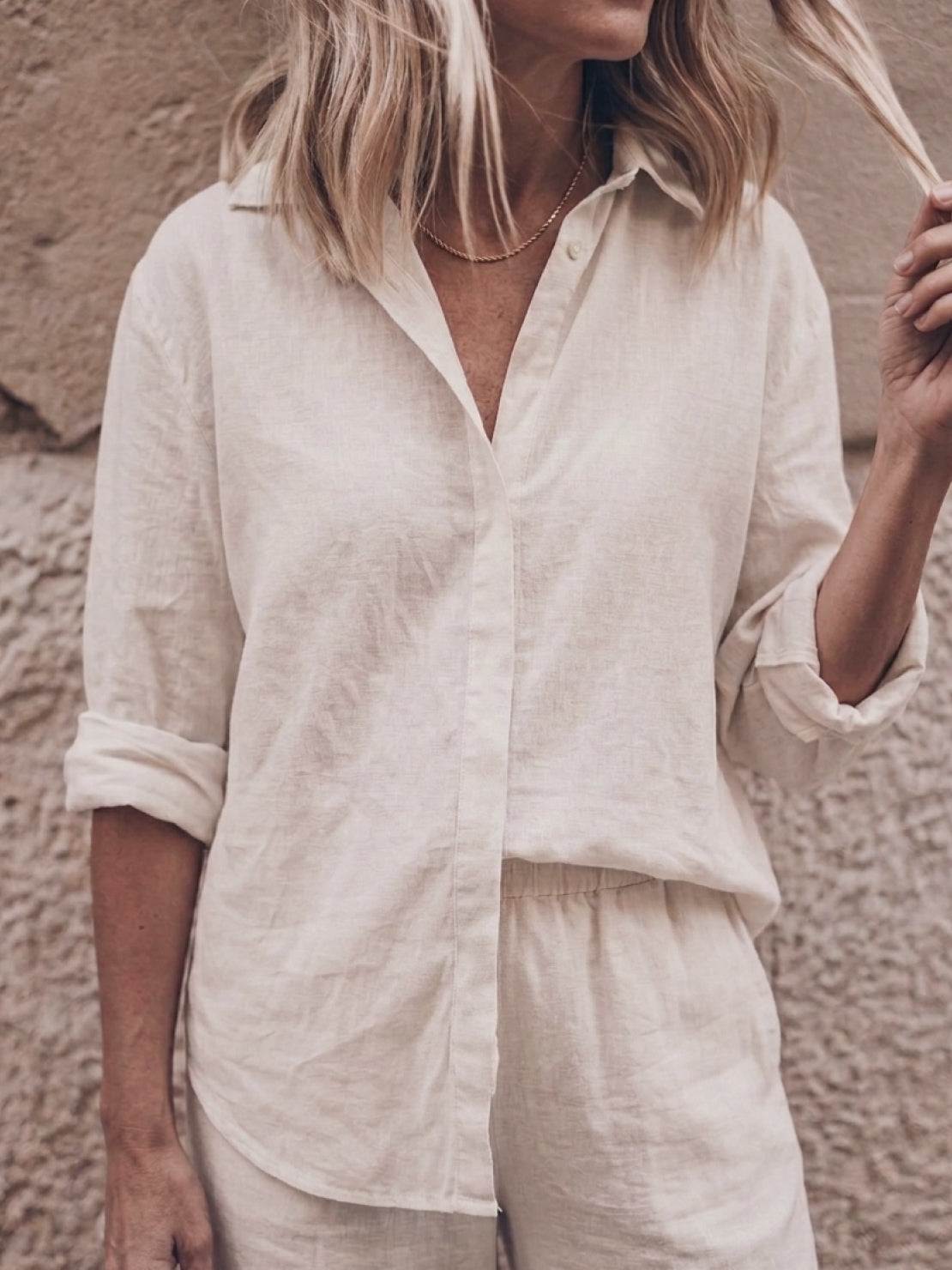 Sophia | Pure Cotton Relaxed Set