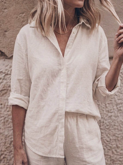 Sophia | Pure Cotton Relaxed Set
