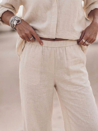 Sophia | Pure Cotton Relaxed Set