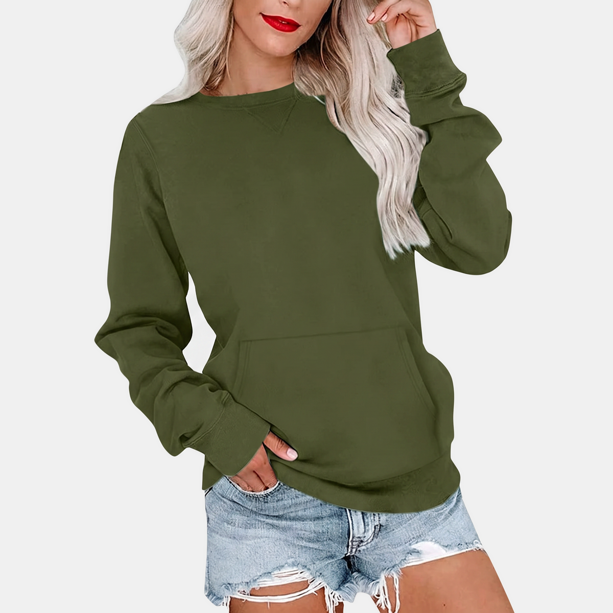 Denby Oversized Fleece Sweatshirt