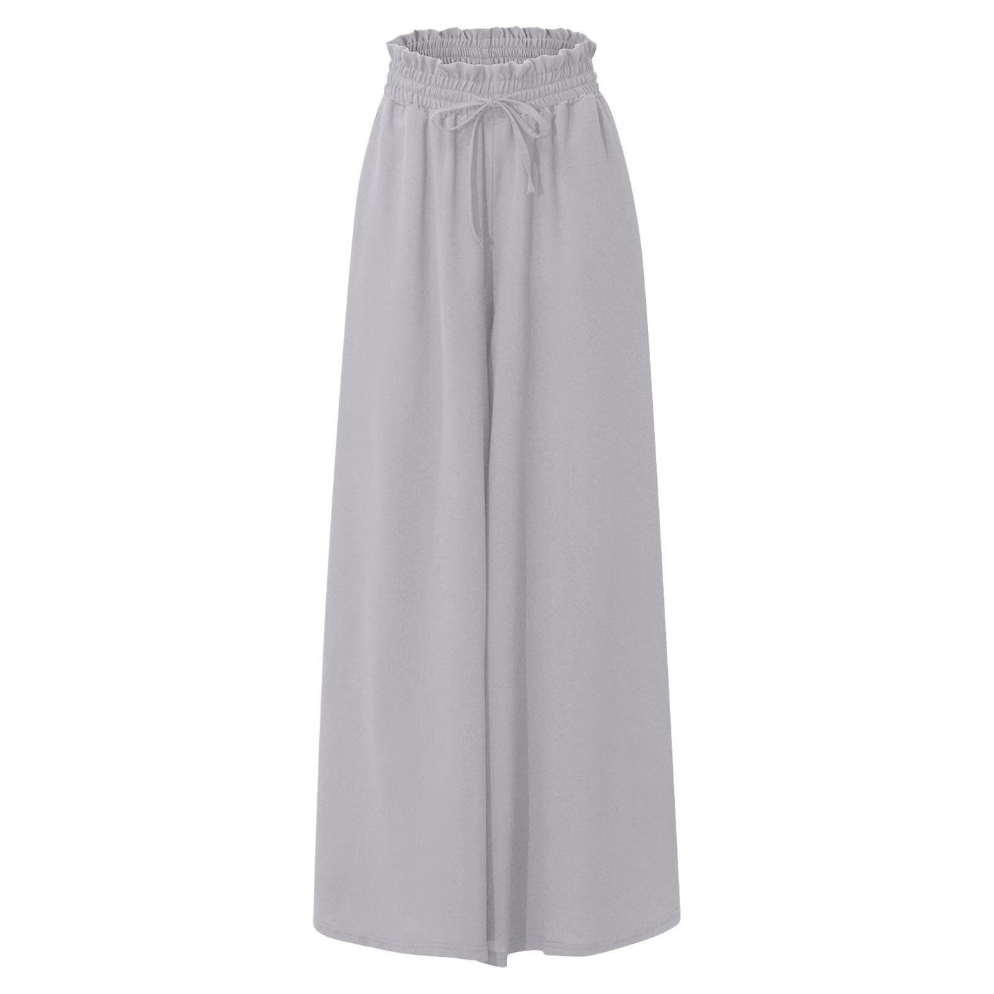 Freya Wide Leg Silk Trousers