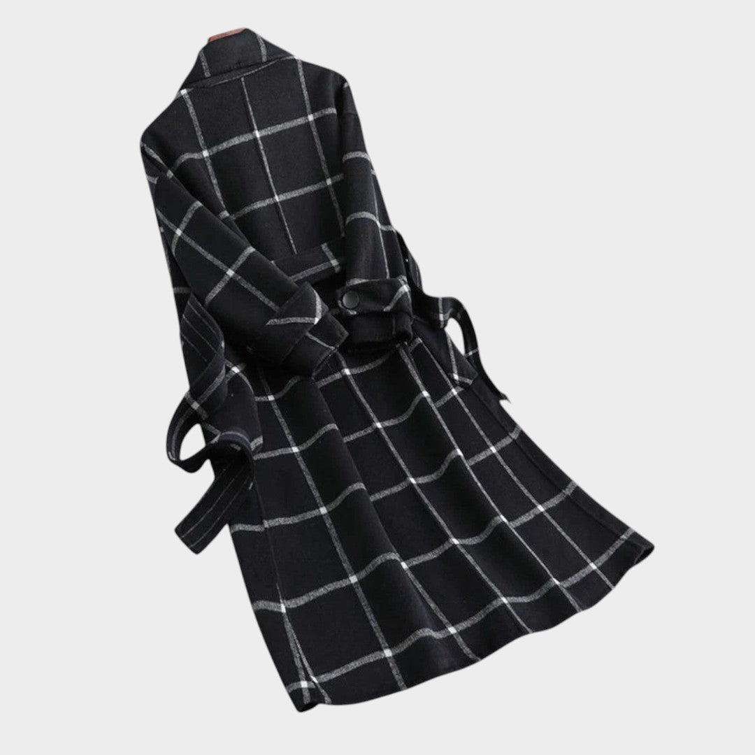 Marden Checked Wool Coat