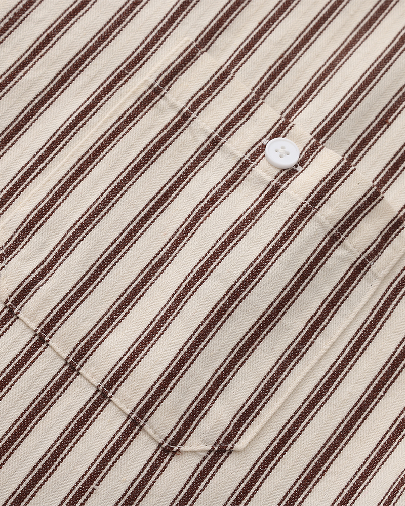 Jasper Striped Cotton Shirt