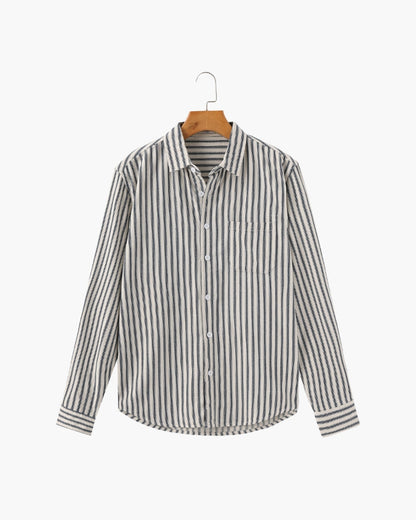 Jasper Striped Cotton Shirt
