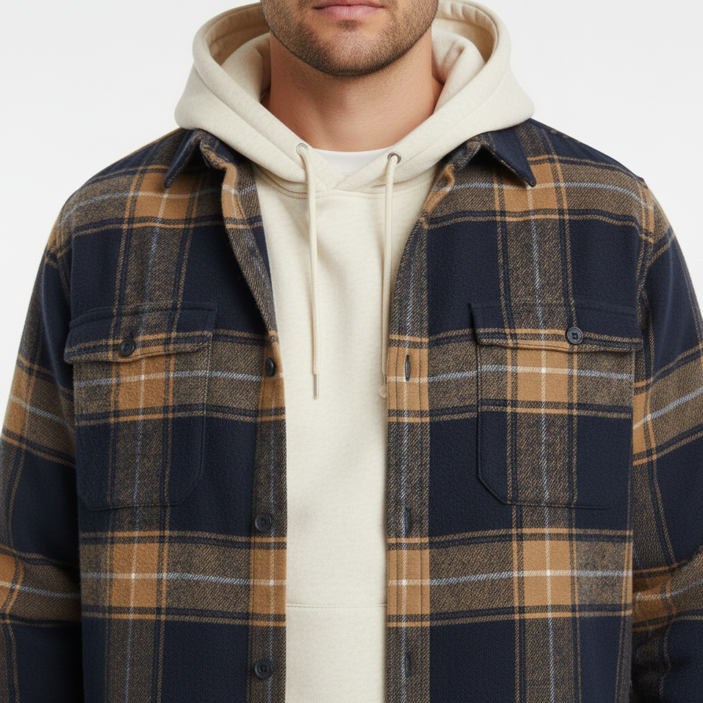 Camden Brushed Flannel Shirt