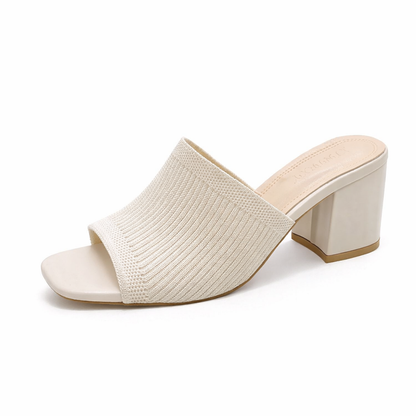 Juno Stretch Block Heel Sandals