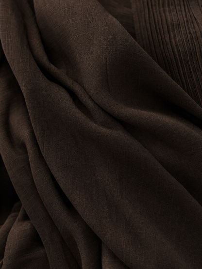 Corbin Linen Patchwork Maxi Dress