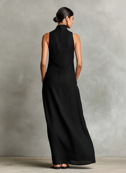 Sutton Roll Neck Column Dress